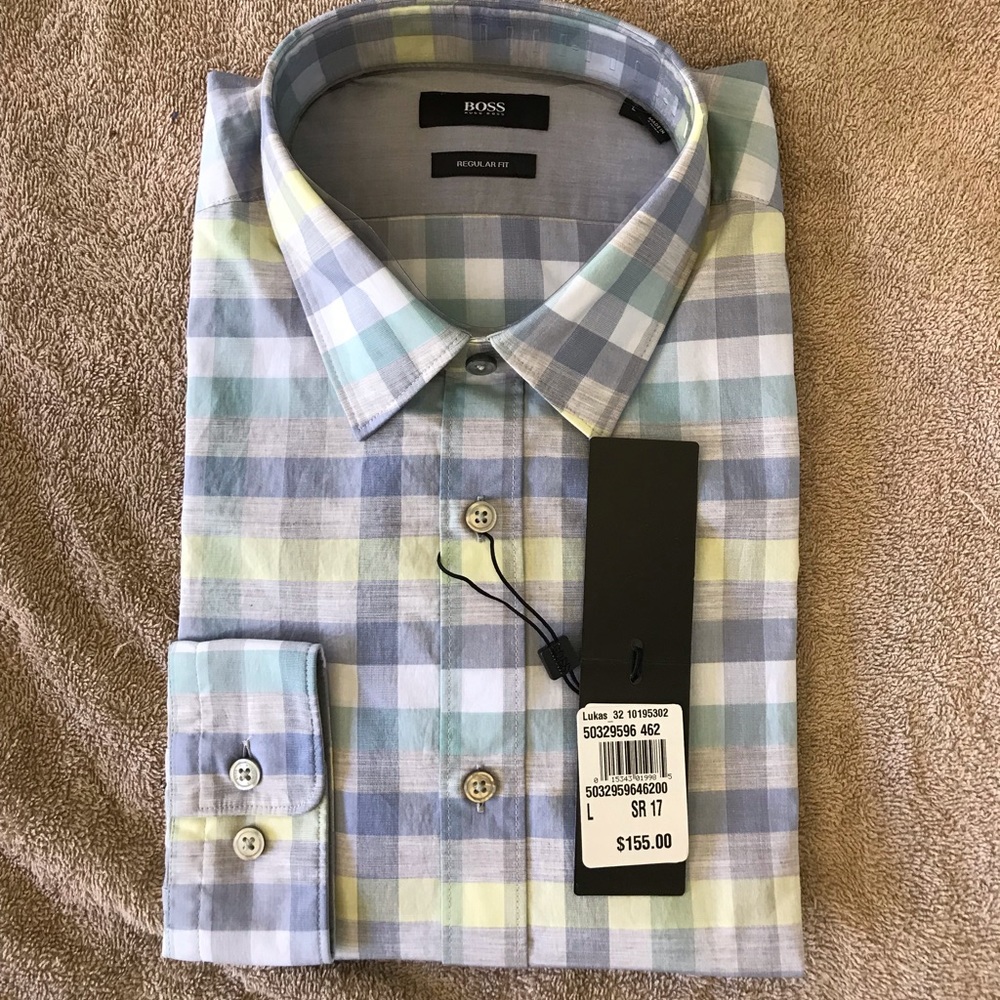 HUGO BOSS long sleeve shirt size L